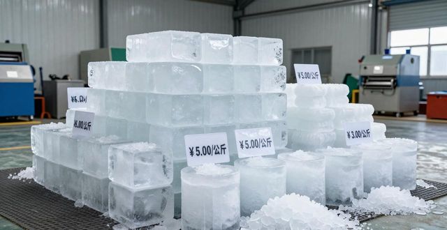 广州番禺区食用冰块多少钱 良臣制冰厂最新报价