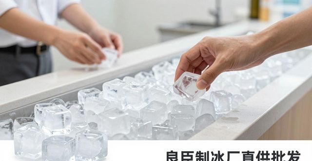广州番禺区食用冰销售 良臣制冰厂直供批发