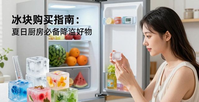 广州番禺区冰块购买指南：夏日厨房必备降温好物