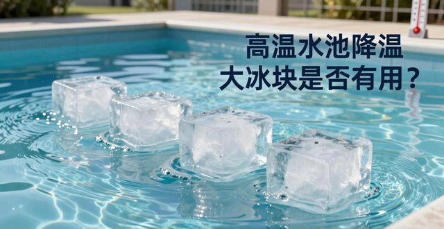 广州番禺区高温水池降温大冰块，到底管不管用？