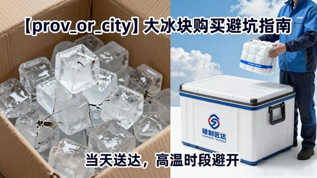 广州番禺区大冰块购买避坑指南